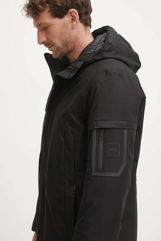Bunda Boss Green černá 50523391