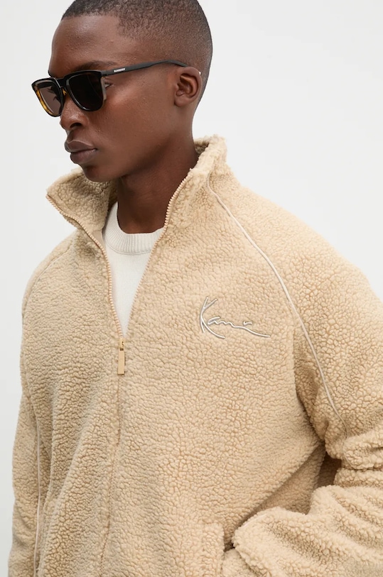 Bunda Karl Kani béžová 60780007