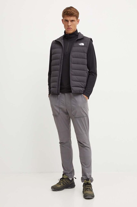 The North Face vestă sport cu puf Belleview Stretch NF0A7UJR4H01 negru AW24