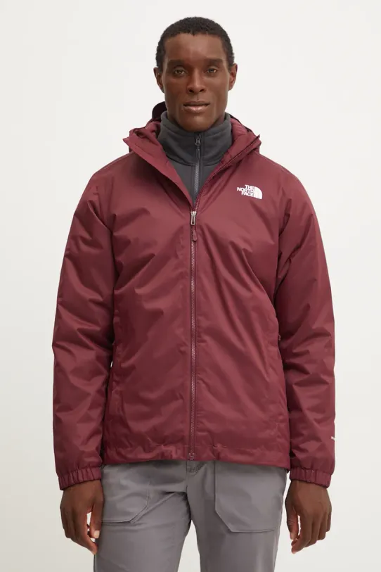 Outdoorová bunda The North Face Quest Insulated přechodné burgundské NF00C30229O1