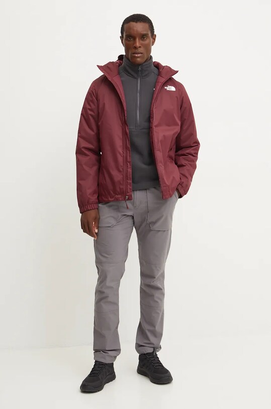 The North Face kurtka outdoorowa Quest Insulated NF00C30229O1 bordowy AW24