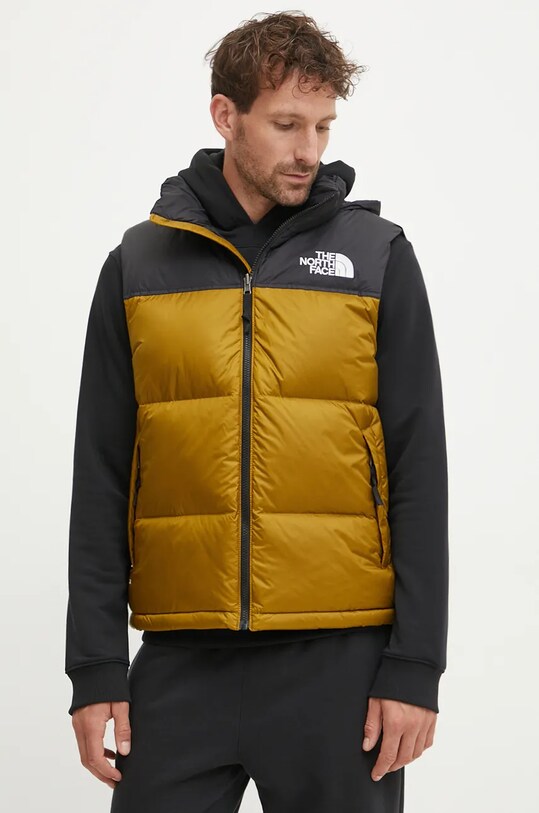 Páperová vesta The North Face 1996 Retro Nuptse zateplené zelená NF0A3JQQ5HO1