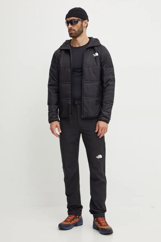 The North Face geaca sport Quest NF0A5IBRKX71 negru AW24