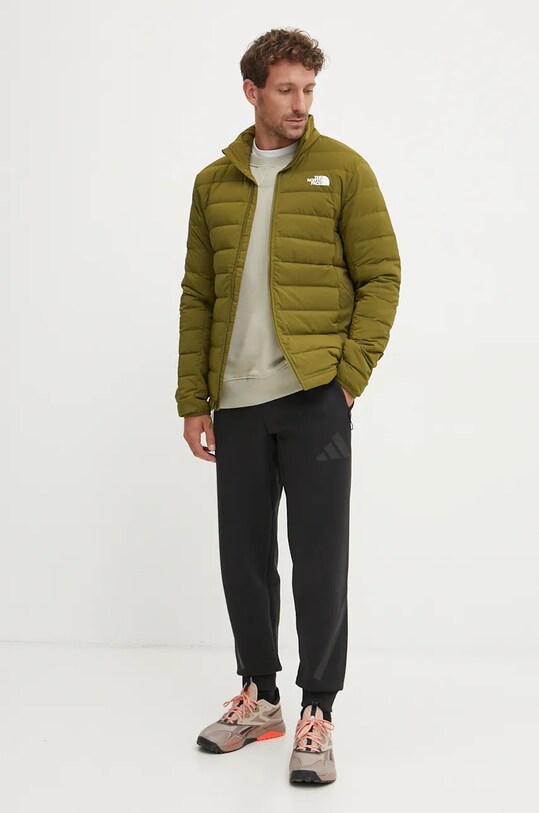 The North Face geaca de puf Belleview NF0A7UJFPIB1 verde AW24