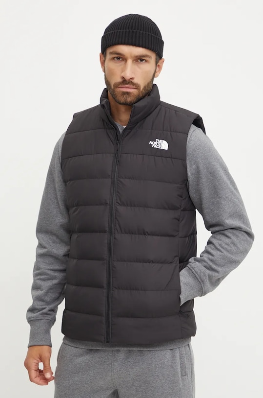Páperová vesta The North Face Aconcagua 3 Vest čierna NF0A84IK4H01