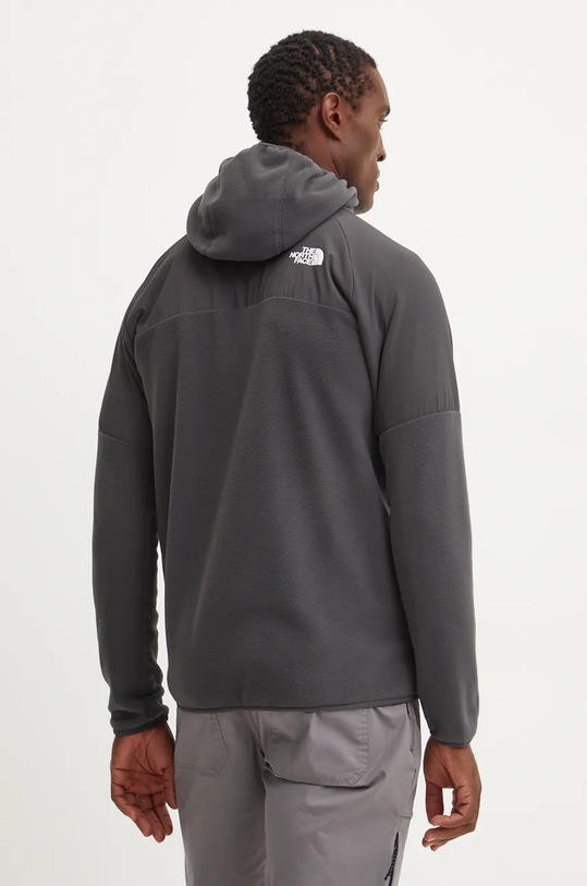 Odzież The North Face bluza sportowa Glacier Heavyweight NF0A89JJ03B1 szary