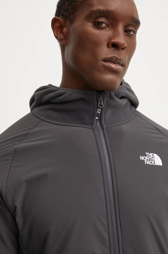 The North Face bluza sportowa Glacier Heavyweight NF0A89JJ03B1 szary