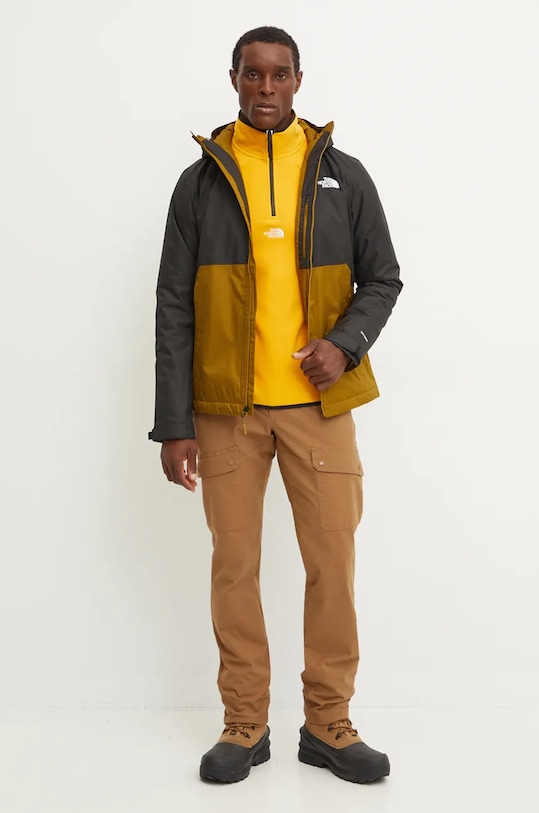 The North Face jachetă de exterior Millerton NF0A3YFI5HO1 verde AW24