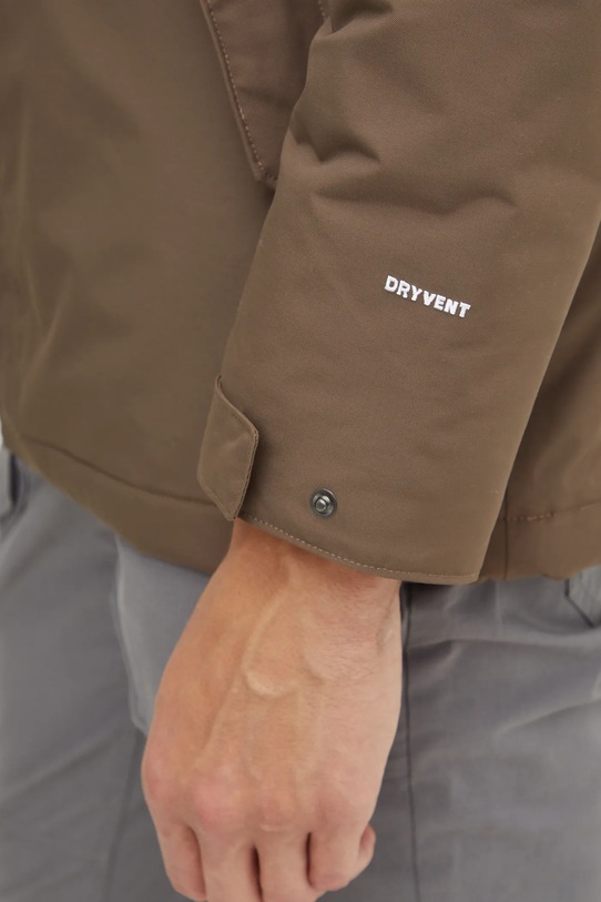 Bunda The North Face Zaneck hnědá NF0A4M8H1OI1