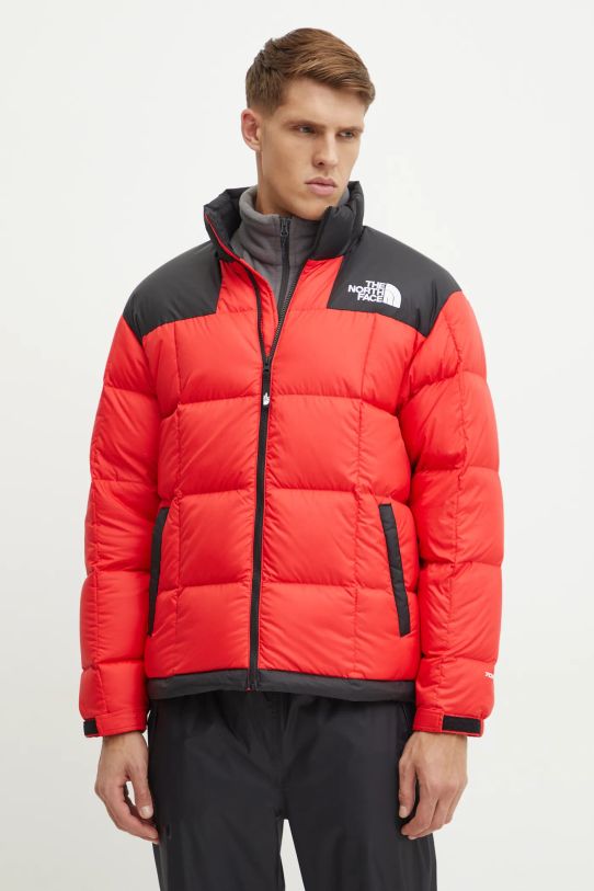 The North Face kurtka puchowa Lhotse bez kaptura czerwony NF0A3Y236821