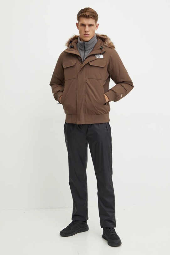 The North Face kurtka puchowa McMurdo Bomber NF0A5GD91OI1 brązowy AW24