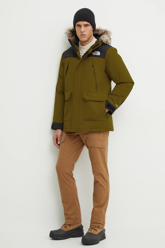Péřová bunda The North Face McMurdo NF0A5GJF5HO1 zelená AW24