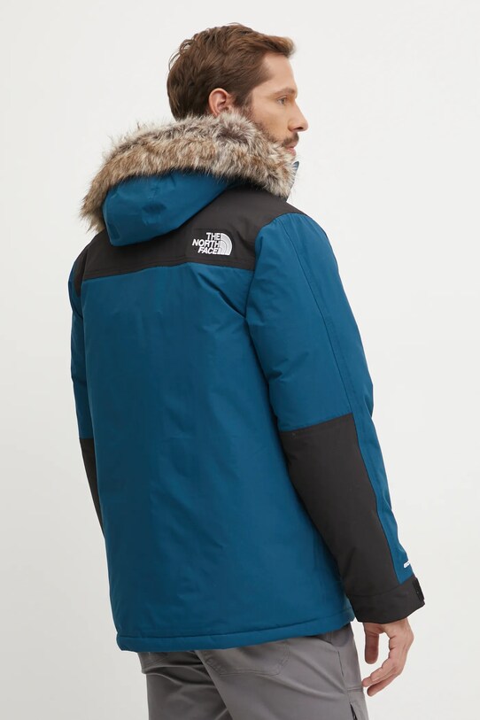 Odzież The North Face kurtka puchowa McMurdo NF0A5GJF5LO1 turkusowy