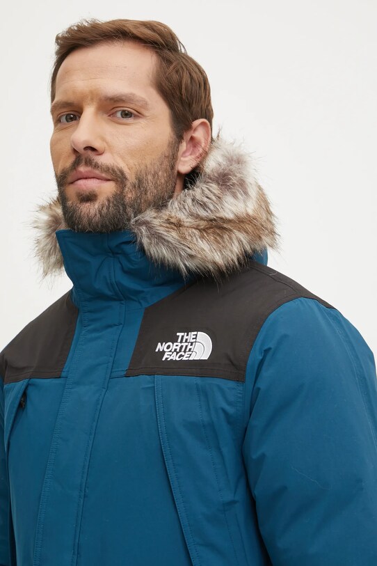 The North Face kurtka puchowa McMurdo turkusowy NF0A5GJF5LO1