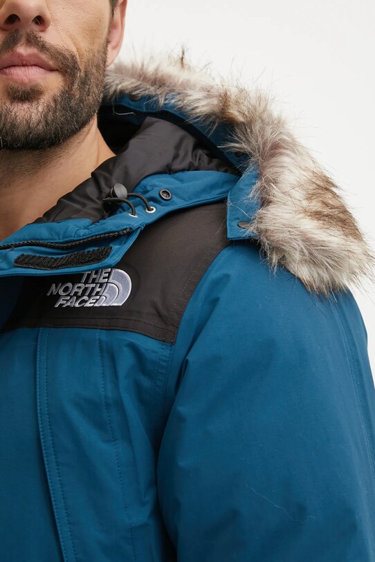 The North Face kurtka puchowa McMurdo NF0A5GJF5LO1 turkusowy