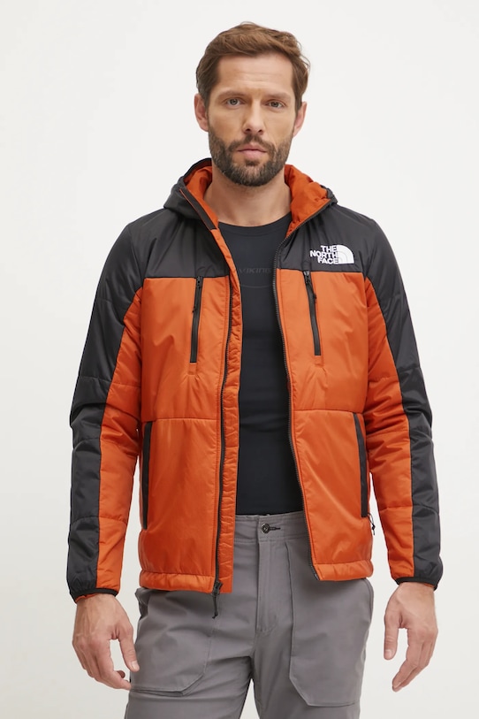 The North Face geaca Limbara Light cu captuseala portocaliu NF0A7WZX1I01