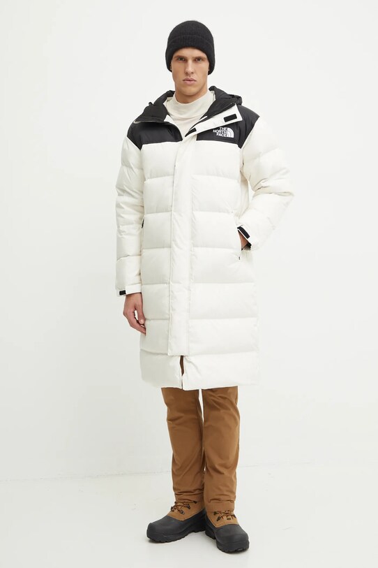 The North Face kurtka puchowa Nuptse pozostałe beżowy NF0A832JROU1