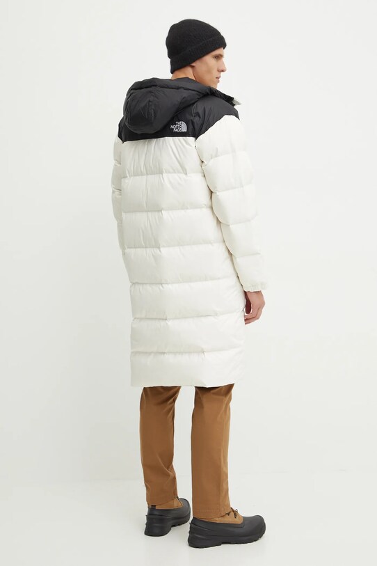 The North Face kurtka puchowa Nuptse NF0A832JROU1 beżowy AW24
