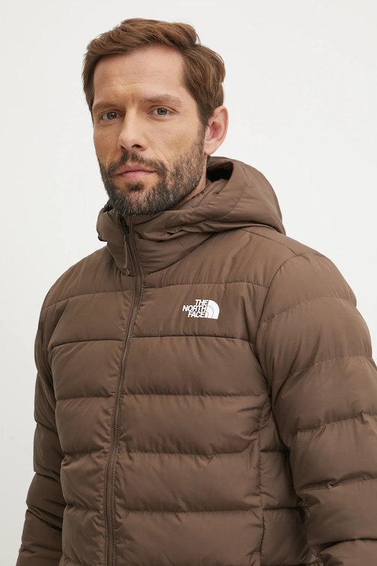 The North Face kurtka Aconcagua 3 brązowy NF0A84I11OI1