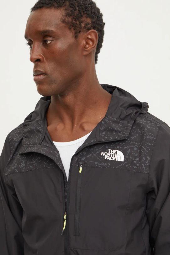 The North Face windbreaker Higher negru NF0A87275ON1