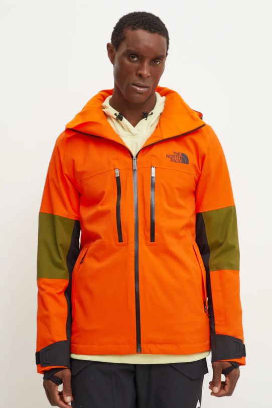 The North Face geacă Chakal Sporturi de iarnă portocaliu NF0A87Y61OP1