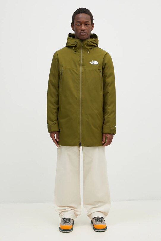 Μπουφάν με επένδυση από πούπουλα The North Face MTN Range NF0A88WEPIB1