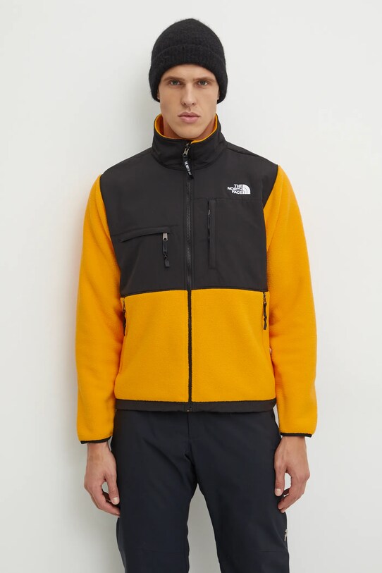 The North Face giacca Retro Denali non isolato giallo NF0A88XHZU31