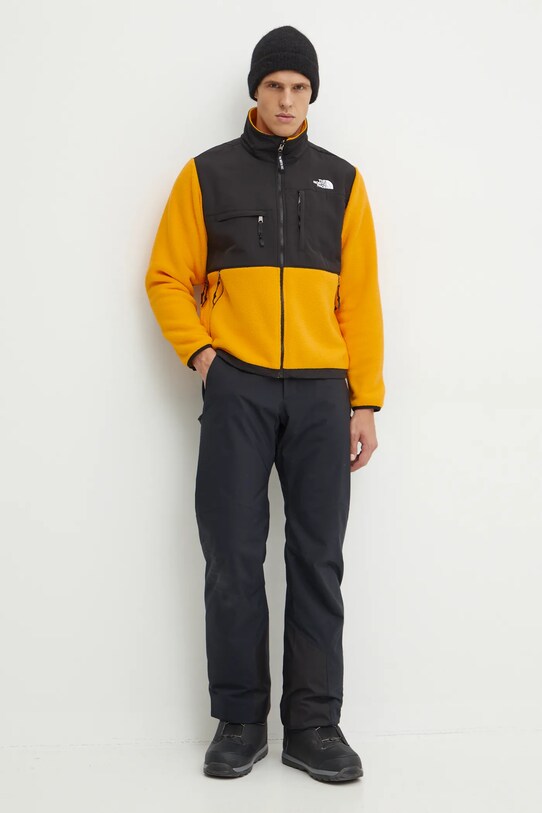The North Face giacca Retro Denali NF0A88XHZU31 giallo AW24