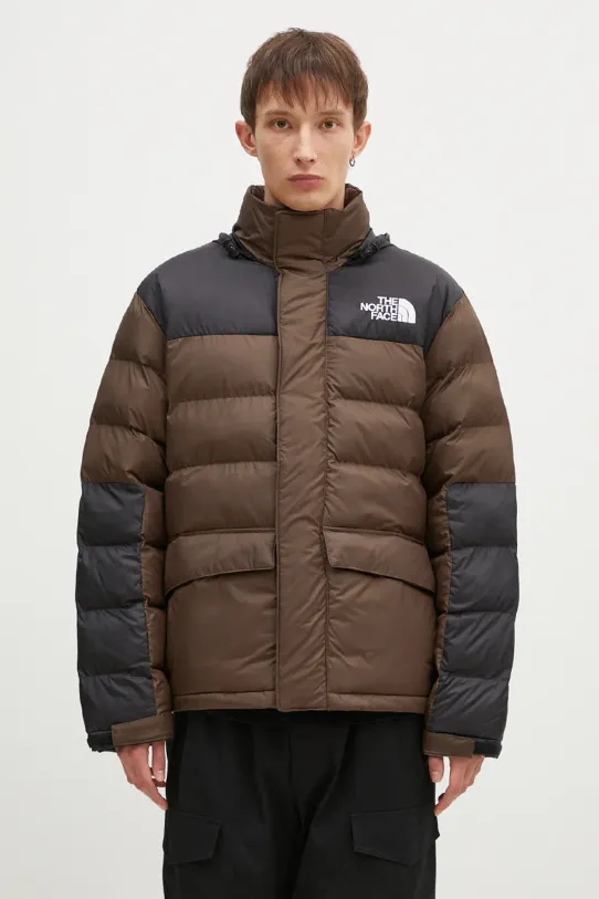 The North Face giacca Limbara isolamento sintetico marrone NF0A89EG1OI1