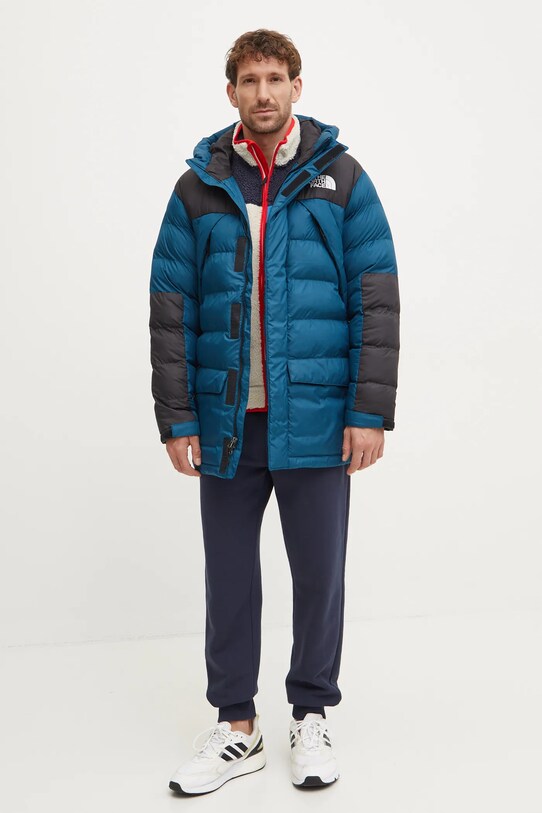 The North Face geacă Limbara NF0A89G31NO1 turcoaz AW24