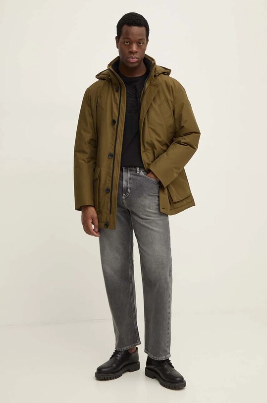 Куртка Boss Orange 50499551 зелёный AW24