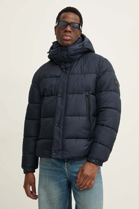 Boss Orange rövid kabát szigetelt sötétkék 50528573