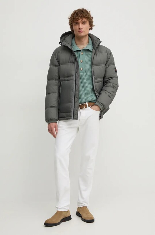 Bunda Boss Orange 50535994 šedá AW24