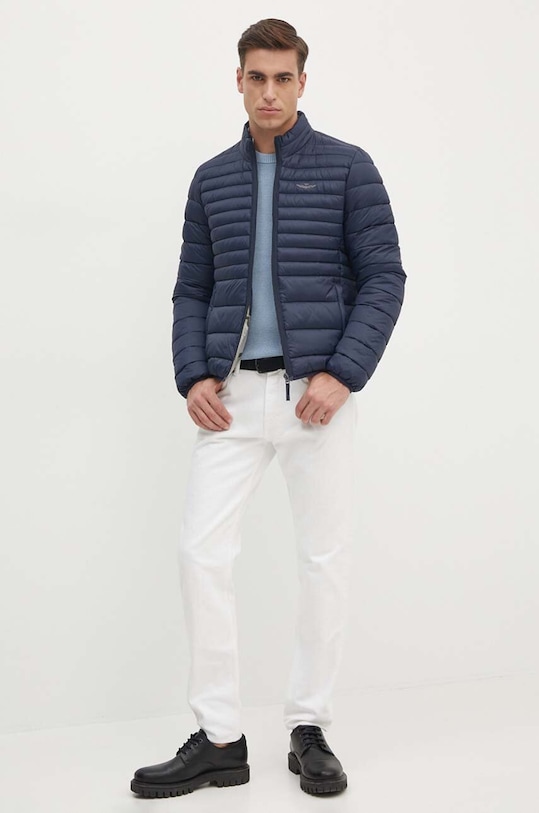 Aeronautica Militare geaca AB2179CT3246 bleumarin AW24