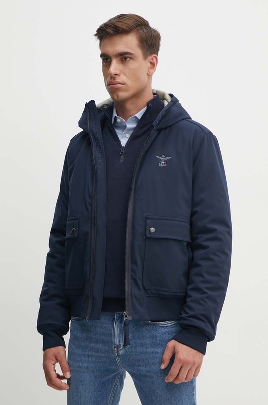 Aeronautica Militare geaca cu captuseala bleumarin AB2182CT3245