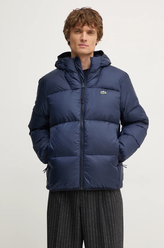 Пухова куртка Lacoste темно-синій BH2905