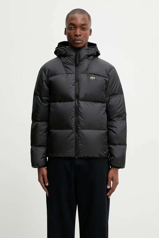 Пухова куртка Lacoste інші чорний BH2905