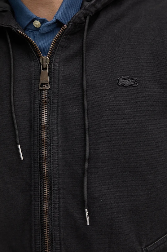 Lacoste kurtka jeansowa BH2906 czarny