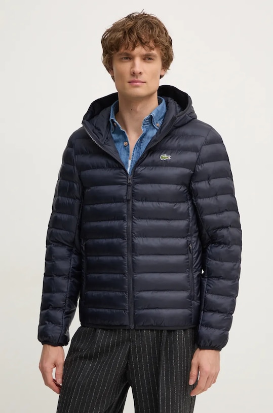 Lacoste giacca transitorio blu navy BH2909