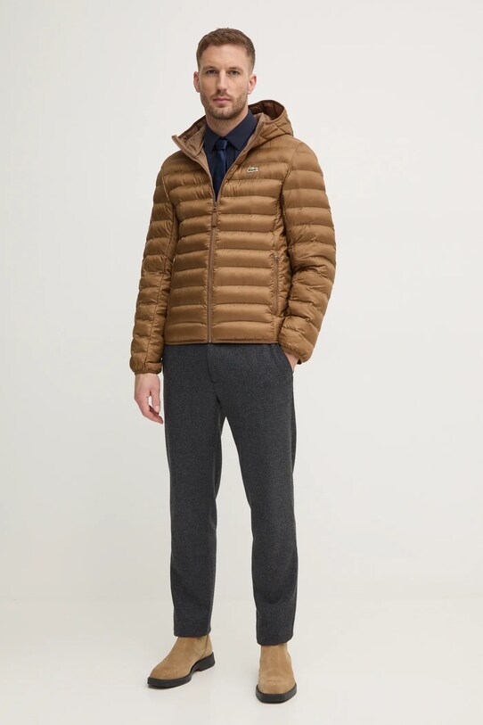 Куртка Lacoste BH2909 коричневий AW24