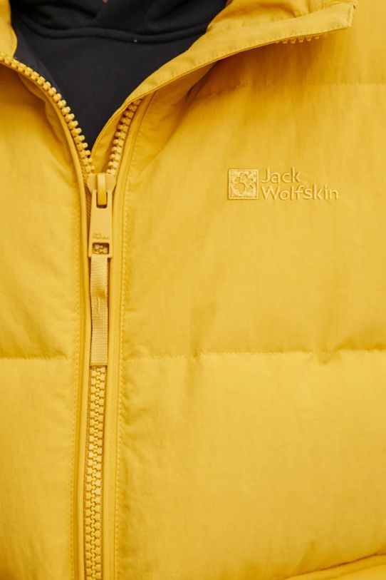 Jack Wolfskin kurtka puchowa Nordlicht A60040 żółty