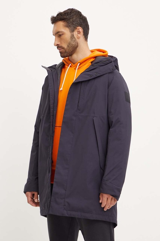 Пуховая куртка Jack Wolfskin Brandenburger с утеплением тёмно-синий A60201