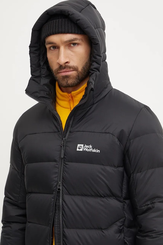 Jack Wolfskin kurtka sportowa puchowa Nebelhorn czarny A61827