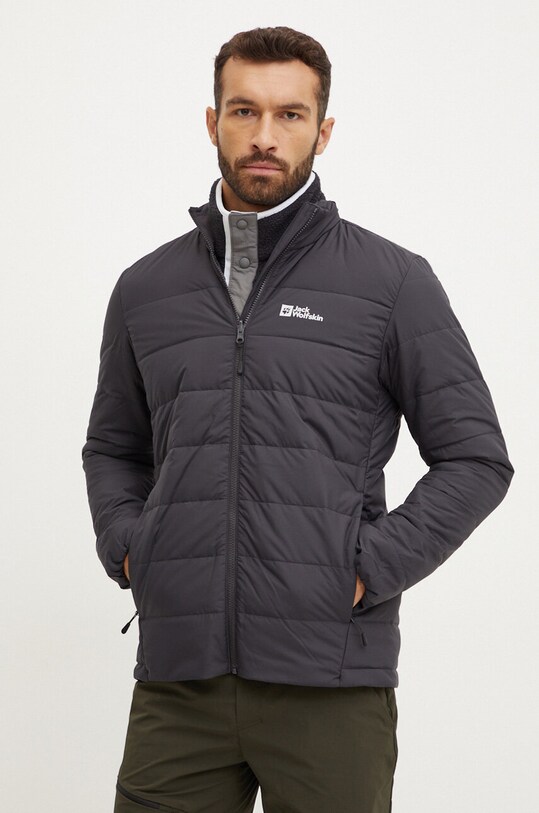 Jack Wolfskin kurtka outdoorowa Jasper 3 in 1 A61858 zielony AW24