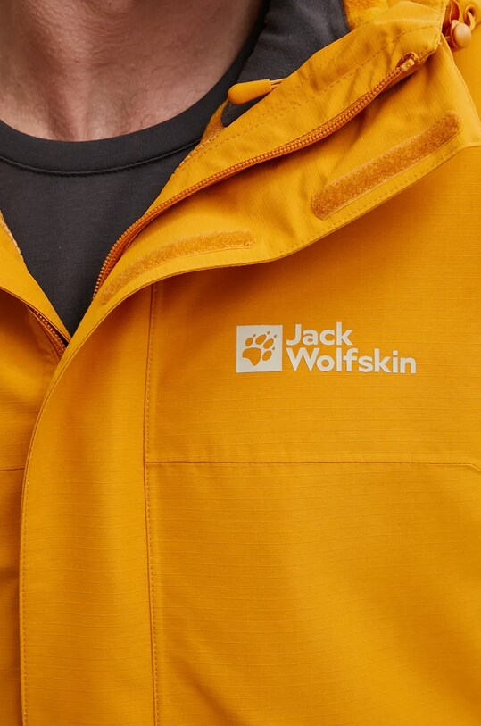 Jack Wolfskin jacheta de exterior Altenberg 3IN1 A61864 portocaliu