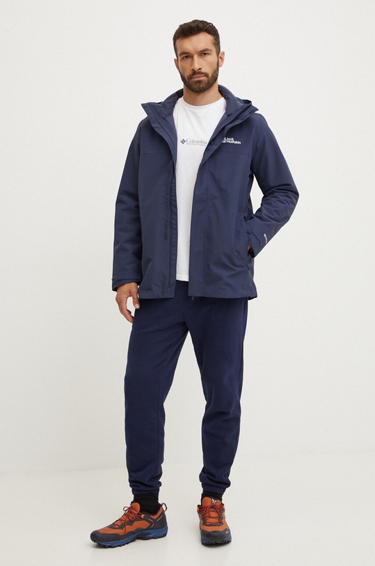 Одяг Куртка outdoor Jack Wolfskin Altenberg 3IN1 A61864 темно-синій