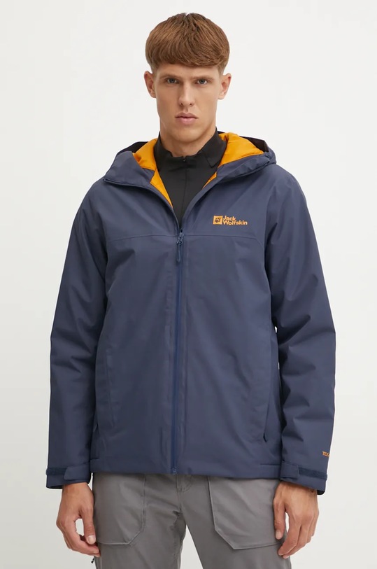 Jack Wolfskin kurtka sportowa Wisper pozostałe granatowy A61870