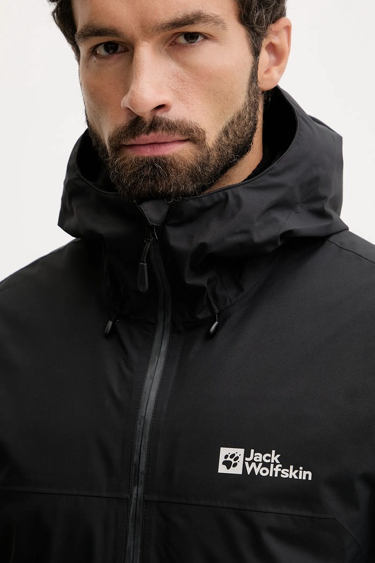 Jack Wolfskin sportos dzseki Wisper fekete A61870