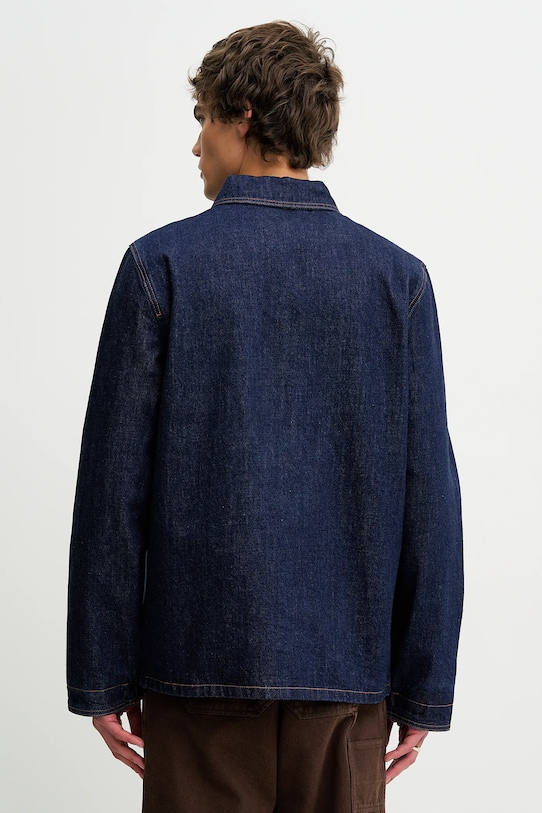 Odzież A.P.C. kurtka jeansowa Veste Anthonin COHDM.M02967.IAL granatowy