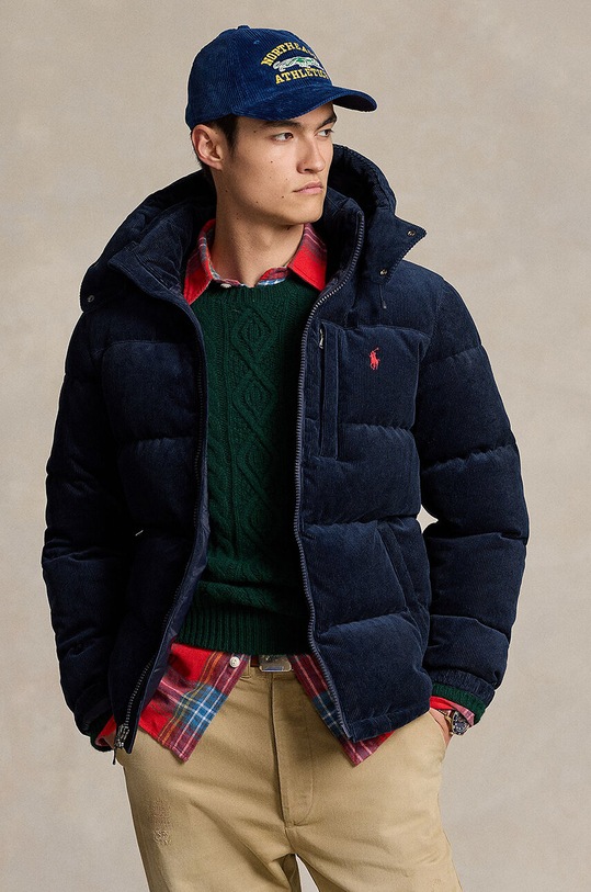 Polo Ralph Lauren piumino Cap Jacket altri blu navy 710938526